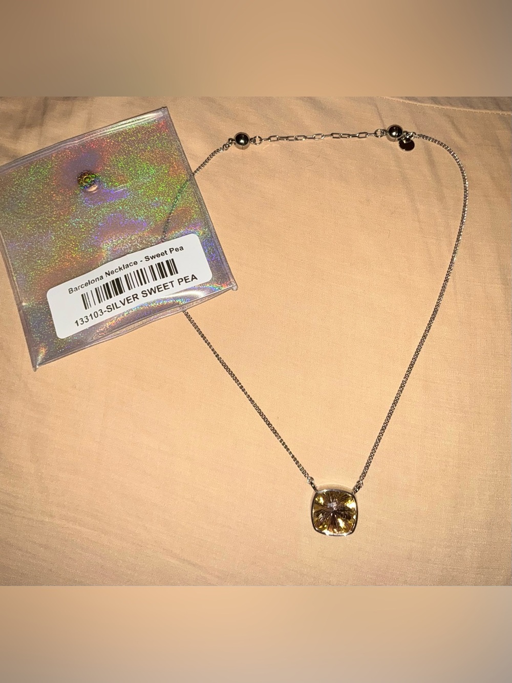 BAR By Alexa Rae Barcelona Sweet Pea Necklace